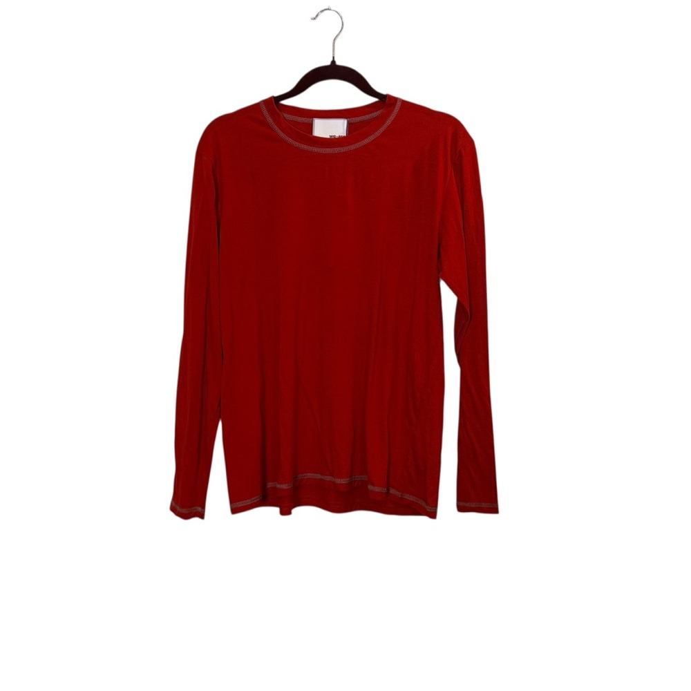 We-ar4 Women’s Classic Burnt Orange Long Sleeve Top sz M